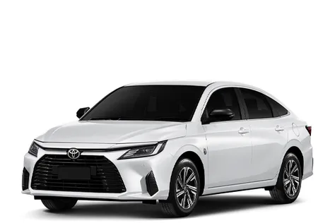 Toyota Yaris showroom photo